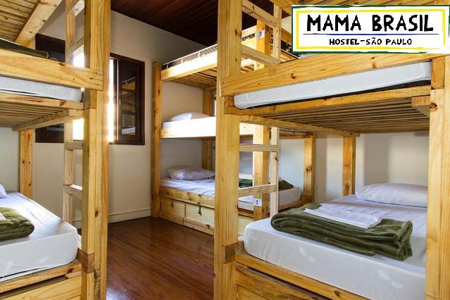 Mama Brasil Hostel Сан-Паулу Номер фото