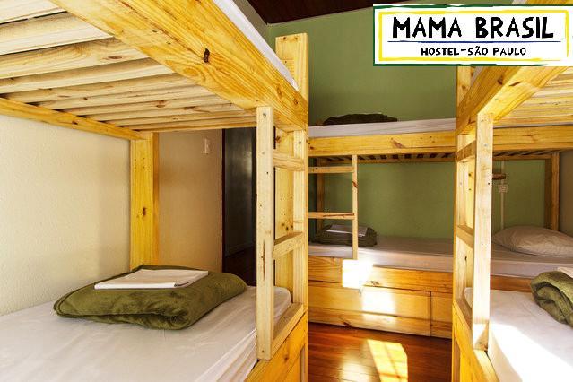 Mama Brasil Hostel Сан-Паулу Номер фото