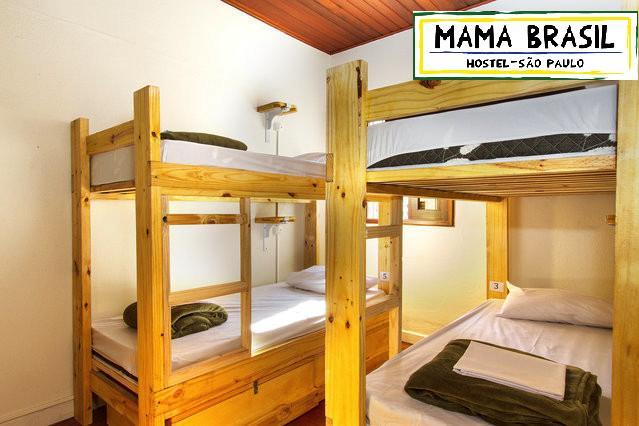 Mama Brasil Hostel Сан-Паулу Номер фото